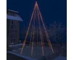 vidaXL LED-Lichterkette Weihnachtsbaum Indoor Outdoor 1300 LEDs 8 m