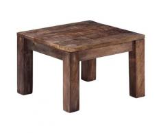 vidaXL Couchtisch 50×50×35 cm Massivholz Mango