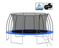 vidaXL Trampolin-Set Rund 488x90 cm 150 kg