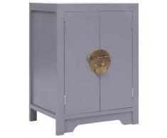 vidaXL Nachttisch 38×28×52 cm Paulownia Holz