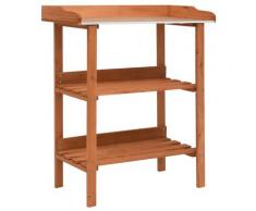 vidaXL Pflanztisch 76x37x89 cm Tannenholz