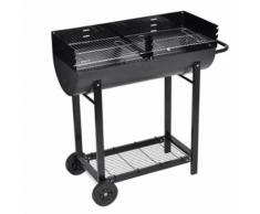 vidaXL Grillwagen Holzkohlegrill