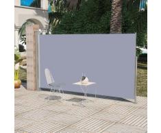 vidaXL Einziehbare Seitenmarkise 160 x 300 cm grau