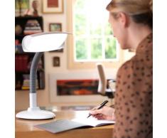 Lumie Tageslichtlampe Desklamp Weiß