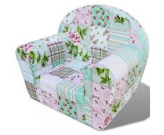 vidaXL Kindersessel Blumenmuster