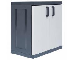 vidaXL Gartenschrank XXL 89 x 54 x 96 cm Kunststoff