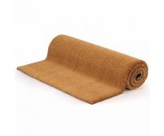 vidaXL Natürliche Fußmatte Kokosfaser 24 mm 100x200 cm