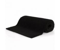 vidaXL Fußmatte Kokosfaser 24 mm 100 x 300 cm Schwarz