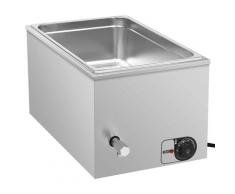 vidaXL Bain-Marie Speisenwärmer Edelstahl 1500 W GN 1/1