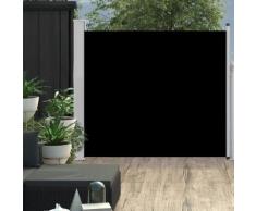 vidaXL Ausziehbare Seitenmarkise 100×300 cm Schwarz
