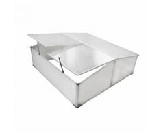 vidaXL Frühbeet mit 4 Deckeln