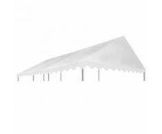 vidaXL Pavillondach PVC 500 g / m² 3x6 m Weiß
