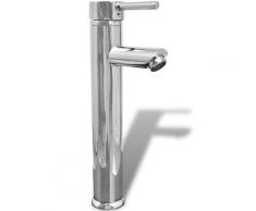 vidaXL Bad-Wasserhahn Mischbatterie Messing