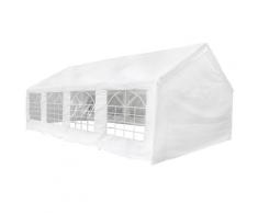 vidaXL Pavillon Weiß 8 x 4 m