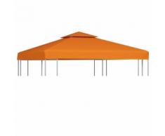 vidaXL Pavillon-Ersatzdach 310 g/m² Terracotta-Rot 3x3 m