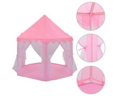 vidaXL Prinzessin-Spielzelt Rosa
