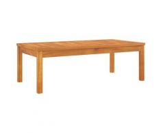 vidaXL Couchtisch 100x50x33 cm Massivholz Akazie