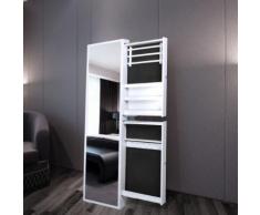 vidaXL Spiegel Schmuckschrank Spiegelschrank Standspiegel