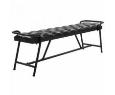 vidaXL Sitzbank Kunstleder-Polsterung 160 × 40,5 × 50,5 cm