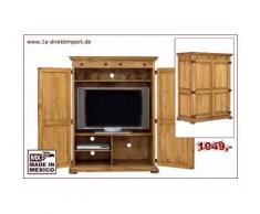 TV-Schrank Phonoschrank Mexico Hacienda, Pinie