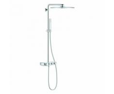 GROHE Duschsystem Euphoria SmartControl 310 Cube Duo 26508 mit THM chrom, 26508000 26508000