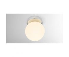 Apollo LED-Badleuchte, Chrom und Milchglas