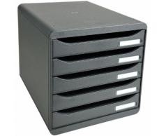 Ablagesystem »Big-Box Plus« grau, EXACOMPTA, 27.8x27.1x34.7 cm