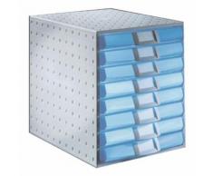 Ablagesystem »The System« blau, EXACOMPTA, 28.4x33.8x38.7 cm