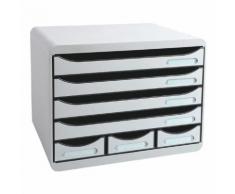 Ablagesystem »Storebox Mini« grau, EXACOMPTA, 35.5x27.1x27 cm