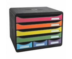 Ablagesystem »Storebox Mini« farbig sortiert, EXACOMPTA, 35.5x27.1x27 cm