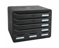 Ablagesystem »Storebox Mini« schwarz, EXACOMPTA, 35.5x27.1x27 cm