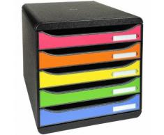 Ablagesystem »Big-Box Plus« mehrfarbig, EXACOMPTA, 27.8x27.1x34.7 cm