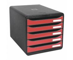 Ablagesystem »Big-Box Plus« rot, EXACOMPTA, 27.8x27.1x34.7 cm
