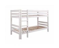 Schwarzwald Massivholz Etagenbett Liam Weiss Weiss