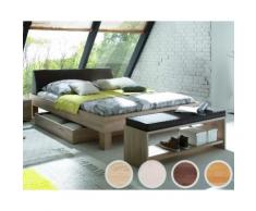 Hasena Top-Line Bett Advance Ivio/Rena 120x200 cm / Eiche sägerauh