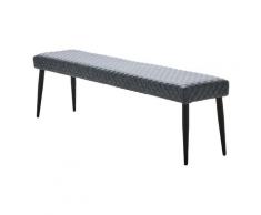 designline »Ilaria« Sitzbank Kunstleder Grau