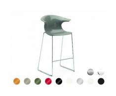 infiniti LOOP Bar Designer-Stuhl AC30 Weiss matt lackiert / PC103