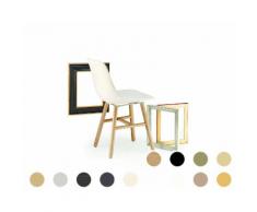 infiniti PURE LOOP Binuance Retro Designer-Stuhl MAFLG6 Weiss