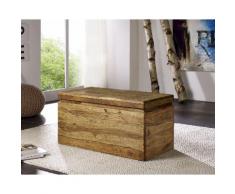 3S Frankenmöbel Massivholz Truhe New York B 80 x H 40 x T 40 cm