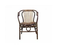 SIT Rattan Vintage Stuhl - rustikal 5320-04 Rattan ungeschält