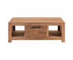 Massivholz Sanam Couchtisch 118x42x65 cm