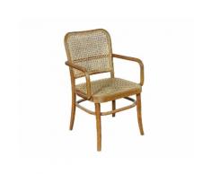 SIT »Rita« Rattan Armlehnstuhl natur