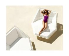 Vondom »FAZ« Outdoor Daybed Basic matt / Pflaume