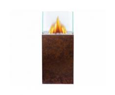Bio-Ethanol Kamin Cubus Creation Holz