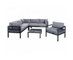 La Casa »Ibiza« Garten Lounge-Set 4-tlg. anthrazit
