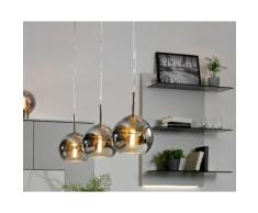 Villeroy&Boch »Tokio« Pendelleuchte smoke 120 cm / metall satin,