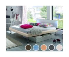 Hasena Soft-Line Bett Noble Lecco/Jump 120x200 cm / Eiche sägerauh