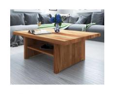 The Beds Vigo Massivholz Couchtisch 1308 / 60x80 cm / Wildeiche natur