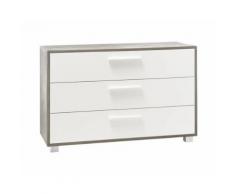 Hasena Kommode Chest Akazie Vintage grau