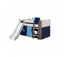 Steens For Kids 617 Spielbett Massivholz 69 White-Wash/Stone inkl.